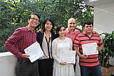 Primera ceremonia de certificados de coreano